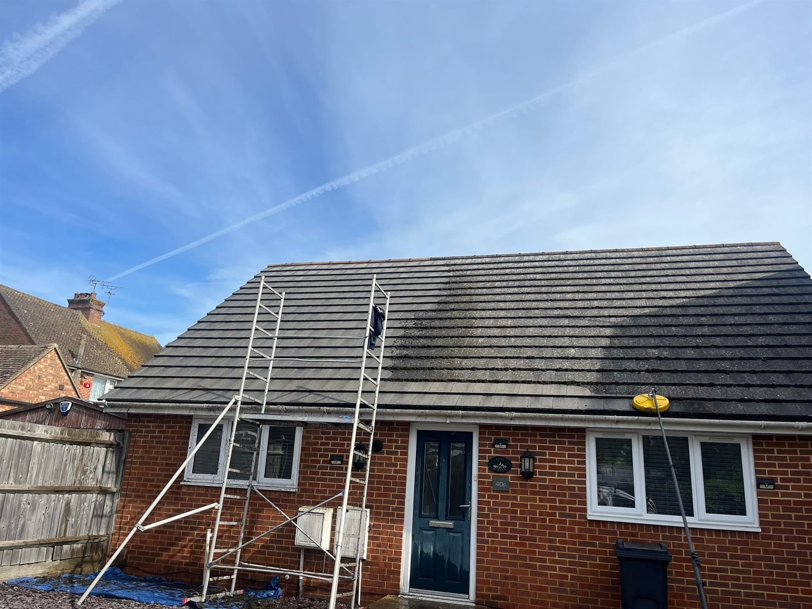 roof cleaning